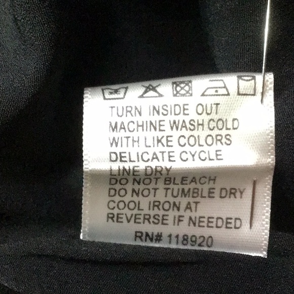 LUCY PARIS ‘Dorothy’ Black Chiffon White Dots Smocked Shoulder Side Zip - Picture 5 of 10